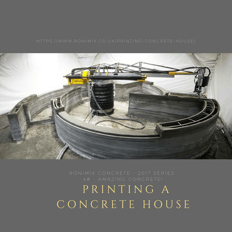 11 Amazing Concrete #4 Printing a Concrete House - 2017 Series